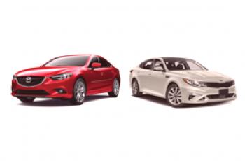 ¿Qué coche es mejor que el Mazda 6 o el Kia Optima?