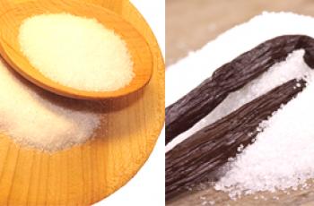Co je lepší vanilkový cukr nebo vanilka: vlastnosti a rozdíly