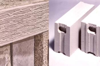 Arbolit o concreto aireado - qué material es mejor