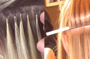 ¿Qué es mejor las extensiones de cabello capsular o con cinta - métodos de comparación?