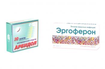 Arbidol i Ergoferon: kako se razlikuju i što je bolje odabrati?