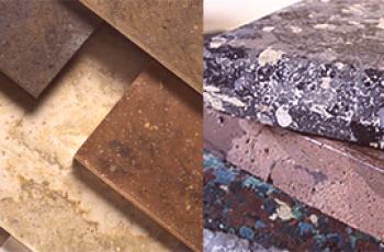 ¿Qué material es mejor el mármol fundido o la piedra artificial?