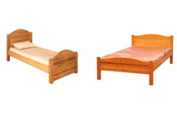 ¿Qué es mejor elegir una cama de pino o abedul: comparación y diferencias?