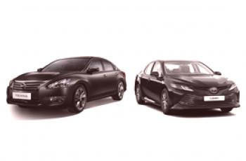 Nissan Teana et Toyota Camry: comparaison des voitures et de quoi acheter