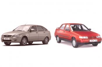 Priora o VAZ 2110: comparación de coches y lo que es mejor