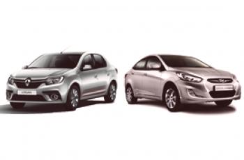 Renault Logan o Hyundai Solaris: una comparación y qué coche es mejor tomar