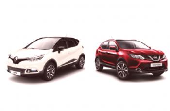 Renault Captur ili Nissan Qashqai: usporedba i što je bolje