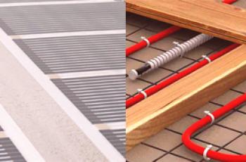Která tepelně izolovaná podlaha je lépe infračervená nebo elektrická: porovnáváme a volíme