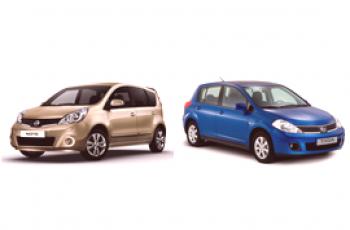 Quel est le meilleur Nissan Note ou Nissan Tiida: comparer et sélectionner