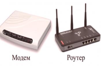 La principale différence entre un modem et un routeur