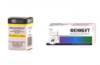 Jaké léky jsou lepší než Picamilon nebo Phenibut?