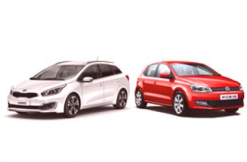 KIA cee’d o Volkswagen Polo: comparación de coches y cuál es mejor