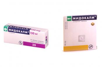 Který Mydocalm je lepší ve formě tablet nebo injekcí?