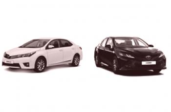 Quoi de mieux d'acheter une Toyota Corolla ou une Camry?