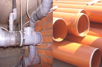 Jaký je rozdíl mezi šedým a oranžovým kanalizačním potrubím?