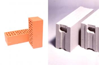 Brick and Aerated Concrete - usporedba i koje je bolje odabrati?