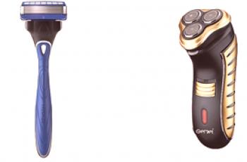 Máquina o máquina de afeitar eléctrica: comparación y qué elegir