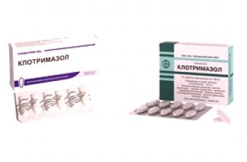 Svijeće ili tablete klotrimazola - koje je bolje odabrati?