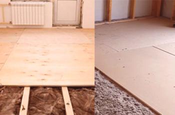 Překližka nebo dřevotříska na podlaze: srovnání a co je lepší