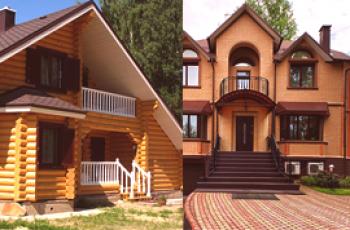 Quelle maison est meilleure en bois ou en brique: comparaison et caractéristiques