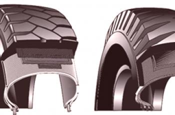 Quelle est la différence entre un pneu radial et un pneu diagonal?