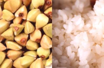 Který výrobek je lepší pro hubnutí pohanky nebo rýže?