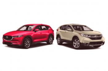 ¿Qué coche es mejor comprar Mazda CX-5 o Honda CR-V?