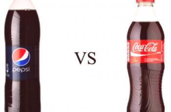 Quelle est la différence entre pepsi et coca cola