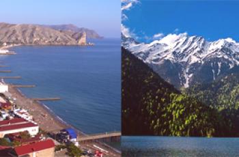 Kde je lepší jít na Krym nebo Abcházie?