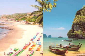 Gdje je bolje otići u Goa ili Tajland?