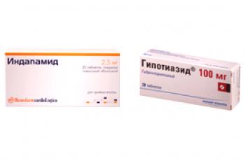 Co je lepší zvolit Indapamid nebo Hypothiazide?