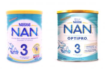 Quelle est la différence entre les mélanges de lait NAN et NAN OPTIPRO?