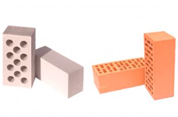 Quelle est la différence entre la brique de silicate et la céramique?