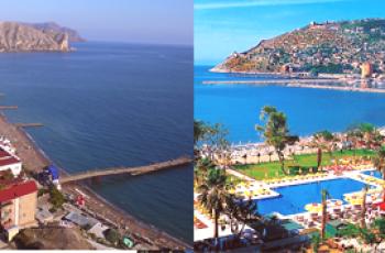 Kde je lepší relaxovat na Krymu nebo v Turecku?