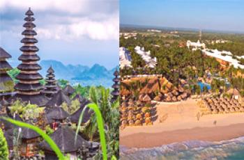 ¿A dónde mejor ir a descansar en Bali o en la República Dominicana?