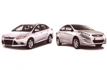 Quoi de mieux d'acheter une Ford Focus ou une Hyundai Solaris: comparaison et différences
