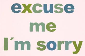 Rozdíl v používání výrazu „omlouvám se“ a „omluvte mě“