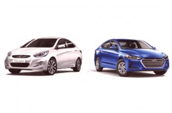 Hyundai Solaris ou Elantra - quelle est la différence et quel est le meilleur