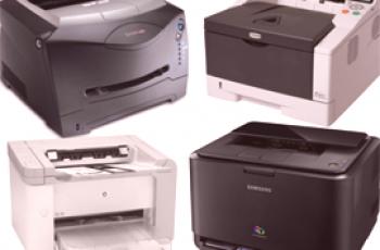 Co odlišuje inkoustovou tiskárnu od laseru