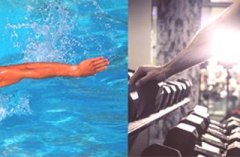 ¿Qué es mejor elegir una piscina o gimnasio?