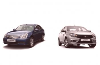 ¿Qué es mejor comprar un Nissan Almera o Lada Vesta: comparación y diferencias?