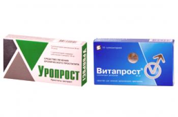 Uroprost et Vitaprost - comparaison et quoi de mieux