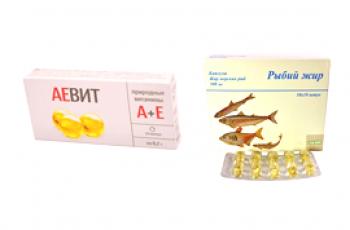 Quel est meilleur et plus efficace Aevit ou huile de poisson?