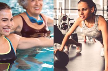 Co je lepší pro hubnutí vodního aerobiku nebo fitness?