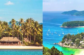 Koh Samui ou Phuket - une comparaison des stations et qui est mieux