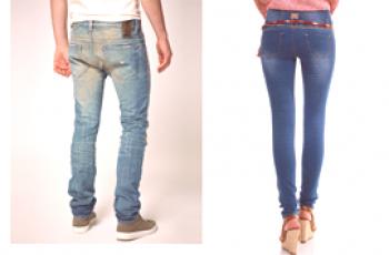 ¿Cuál es la diferencia entre los jeans para hombres y los jeans para mujeres?