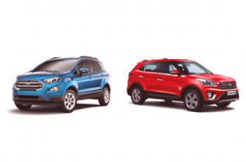 Ford EcoSport nebo Hyundai Creta - srovnání automobilů, které je lepší