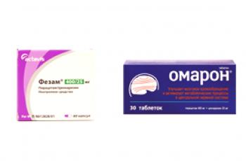 Fezam nebo Omaron: srovnání léků a co je lepší