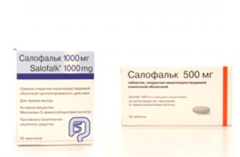 Što oblik oslobađanja Salofalk učinkovitije granule ili tablete