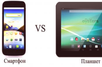 Quelle est la différence entre un smartphone et une tablette?